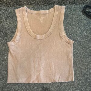 Pacsun/John GaltCasual Brown cropped Tank